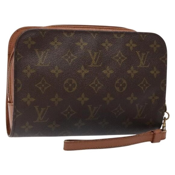 LOUIS VUITTON Monogram Orsay Clutch Bag M51790 LV Auth 138706 - Picture 1 of 16